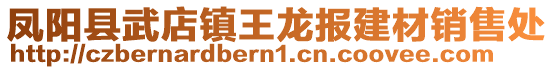 鳳陽縣武店鎮王龍報建材銷售處