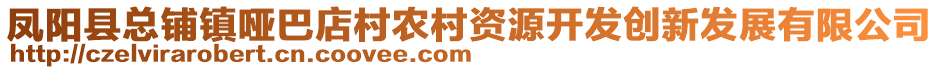 鳳陽縣總鋪鎮(zhèn)啞巴店村農(nóng)村資源開發(fā)創(chuàng)新發(fā)展有限公司