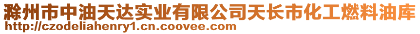 滁州市中油天達(dá)實(shí)業(yè)有限公司天長市化工燃料油庫