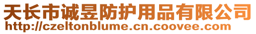 天長市誠昱防護用品有限公司