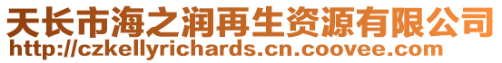 天長(zhǎng)市海之潤(rùn)再生資源有限公司