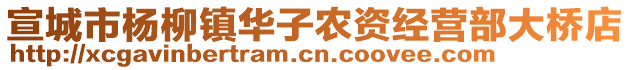 宣城市楊柳鎮(zhèn)華子農(nóng)資經(jīng)營部大橋店