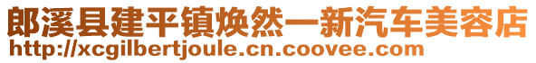 郎溪縣建平鎮(zhèn)煥然一新汽車美容店