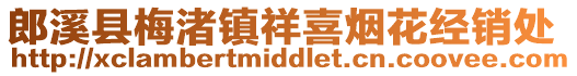 郎溪縣梅渚鎮(zhèn)祥喜煙花經(jīng)銷處