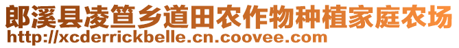 郎溪縣凌笪鄉(xiāng)道田農(nóng)作物種植家庭農(nóng)場