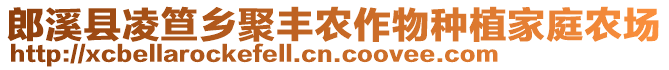 郎溪縣凌笪鄉(xiāng)聚豐農(nóng)作物種植家庭農(nóng)場