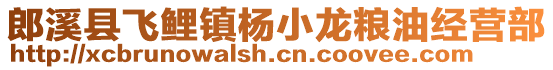 郎溪縣飛鯉鎮(zhèn)楊小龍糧油經(jīng)營部