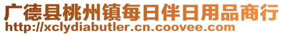 廣德縣桃州鎮(zhèn)每日伴日用品商行