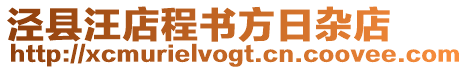 涇縣汪店程書(shū)方日雜店