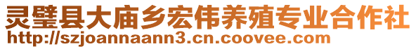靈璧縣大廟鄉宏偉養殖專業合作社