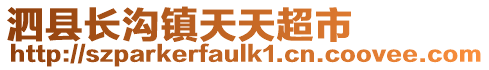 泗縣長溝鎮天天超市
