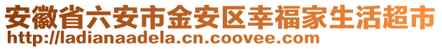 安徽省六安市金安區(qū)幸福家生活超市