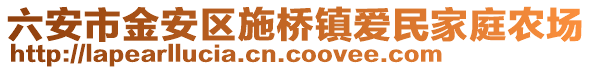 六安市金安區(qū)施橋鎮(zhèn)愛民家庭農(nóng)場