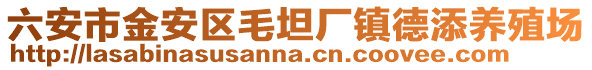 六安市金安區毛坦廠鎮德添養殖場