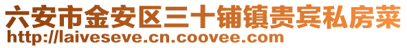 六安市金安區三十鋪鎮貴賓私房菜