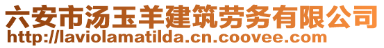 六安市湯玉羊建筑勞務(wù)有限公司