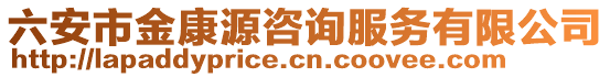 六安市金康源咨詢服務有限公司