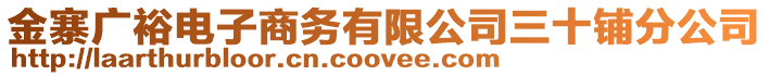金寨廣裕電子商務(wù)有限公司三十鋪分公司