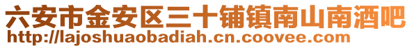 六安市金安區三十鋪鎮南山南酒吧