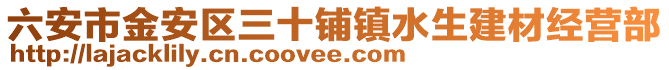 六安市金安區三十鋪鎮水生建材經營部