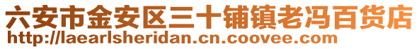 六安市金安區三十鋪鎮老馮百貨店