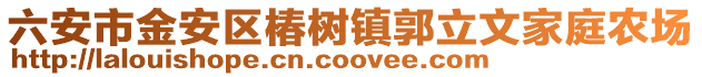 六安市金安區椿樹鎮郭立文家庭農場