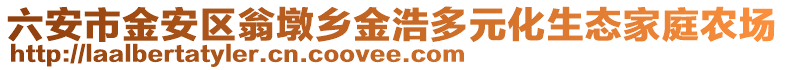 六安市金安區翁墩鄉金浩多元化生態家庭農場