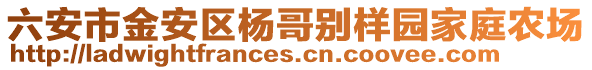 六安市金安區楊哥別樣園家庭農場