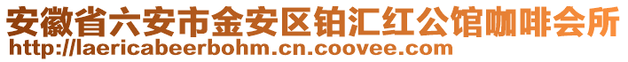 安徽省六安市金安區(qū)鉑匯紅公館咖啡會所