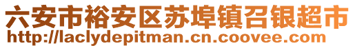 六安市裕安區(qū)蘇埠鎮(zhèn)召銀超市