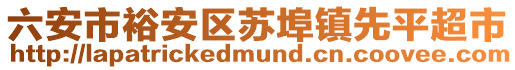 六安市裕安區(qū)蘇埠鎮(zhèn)先平超市