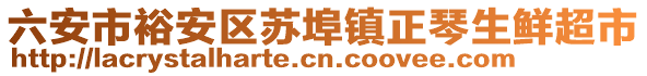 六安市裕安區(qū)蘇埠鎮(zhèn)正琴生鮮超市