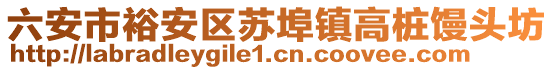 六安市裕安區(qū)蘇埠鎮(zhèn)高樁饅頭坊