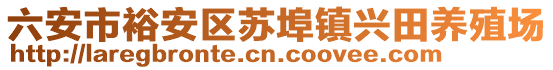 六安市裕安區(qū)蘇埠鎮(zhèn)興田養(yǎng)殖場