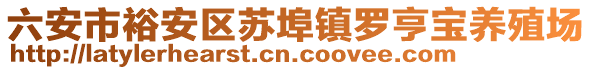 六安市裕安區(qū)蘇埠鎮(zhèn)羅亨寶養(yǎng)殖場(chǎng)