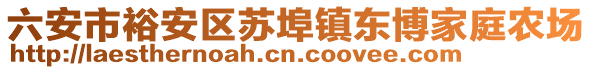 六安市裕安區(qū)蘇埠鎮(zhèn)東博家庭農(nóng)場