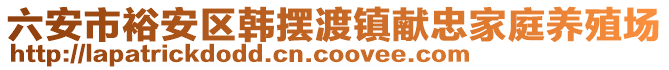 六安市裕安區(qū)韓擺渡鎮(zhèn)獻(xiàn)忠家庭養(yǎng)殖場