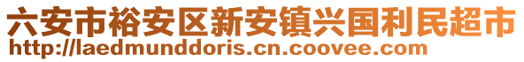 六安市裕安區(qū)新安鎮(zhèn)興國利民超市