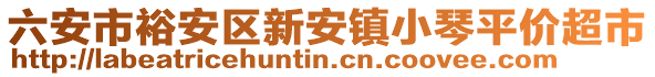 六安市裕安區(qū)新安鎮(zhèn)小琴平價(jià)超市