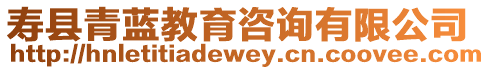 壽縣青藍教育咨詢有限公司