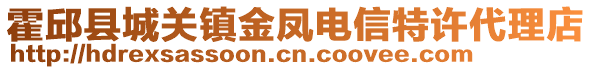 霍邱縣城關(guān)鎮(zhèn)金鳳電信特許代理店