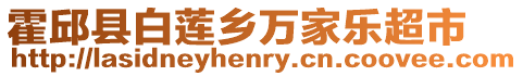 霍邱縣白蓮鄉萬家樂超市