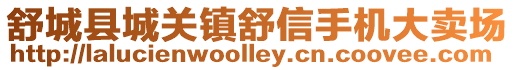 舒城縣城關鎮舒信手機大賣場
