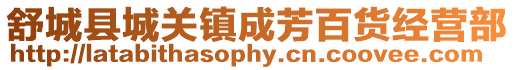 舒城县城关镇成芳百货经营部