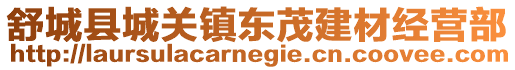 舒城縣城關鎮(zhèn)東茂建材經(jīng)營部