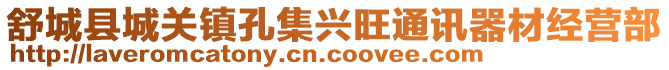 舒城縣城關鎮孔集興旺通訊器材經營部