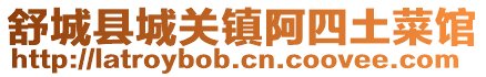 舒城縣城關鎮阿四土菜館