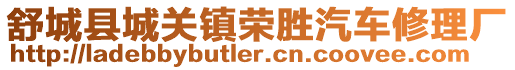 舒城縣城關(guān)鎮(zhèn)榮勝汽車修理廠