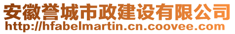 安徽譽城市政建設(shè)有限公司