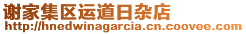 謝家集區(qū)運道日雜店